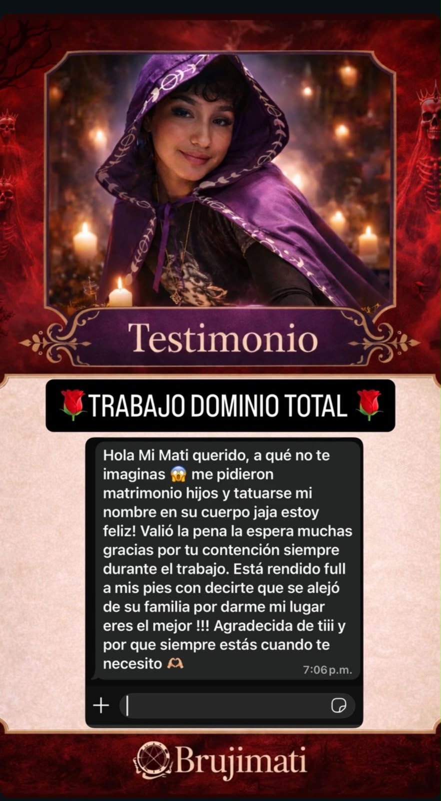 Testimonio